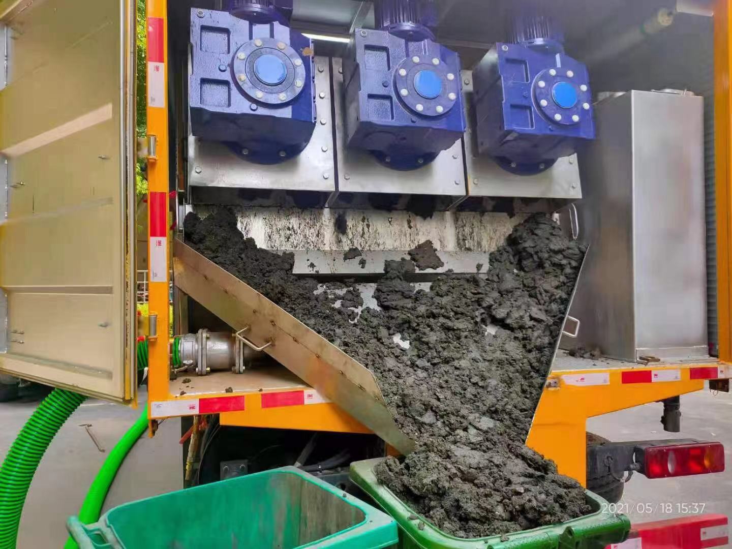 三亚化粪池清掏城市维护站-泥浆净化干湿分离处理